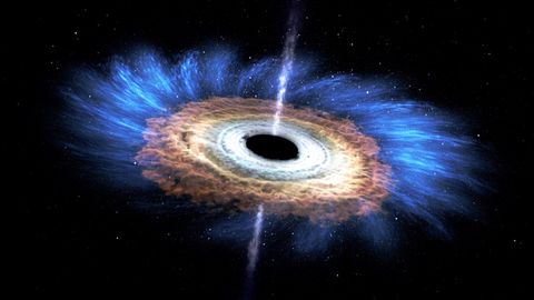 Resultado de imagen de agujero negro en via lactea