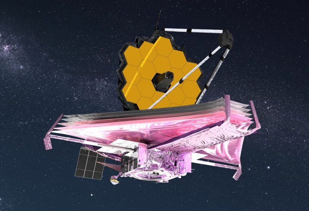 The 'James Webb' is the largest telescope ever launched into space
